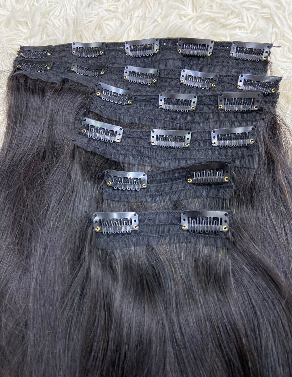 RAW CLIPS – Natural Straight Classic